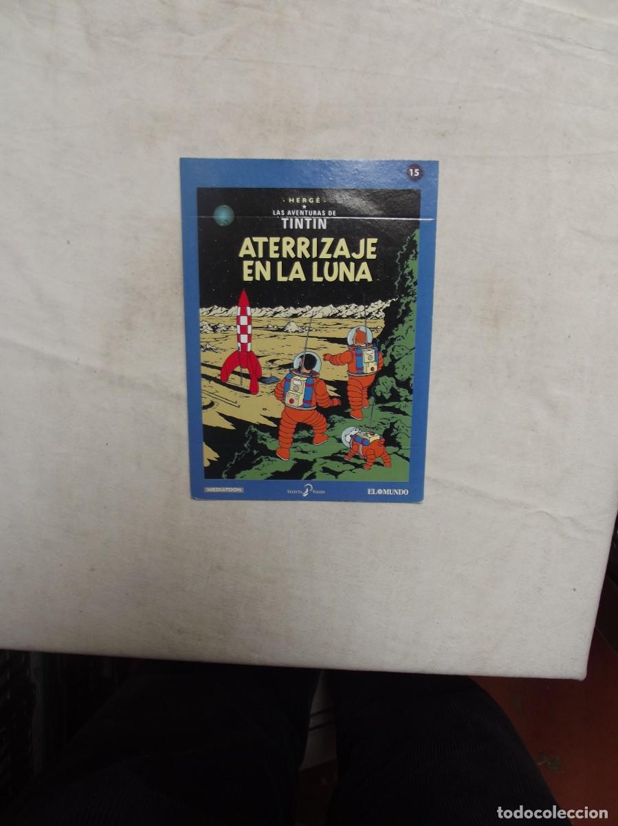 Cine: DVD HERGE LAS AVENTURAS DE TINTIN - ATERRIZAJE EN LA LUNA N&ordm; 15 ( SOBRE DE CARTON )