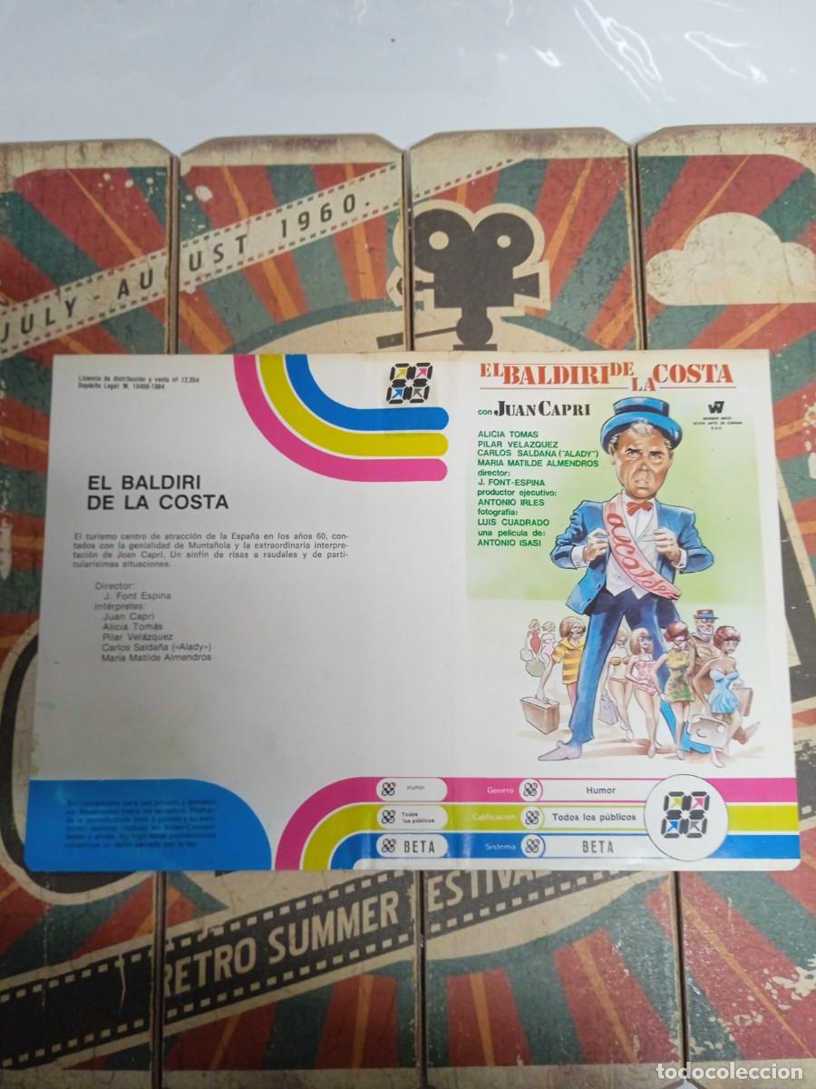 Cine: Car&aacute;tula Beta El baldiri de la costa - Foto 1