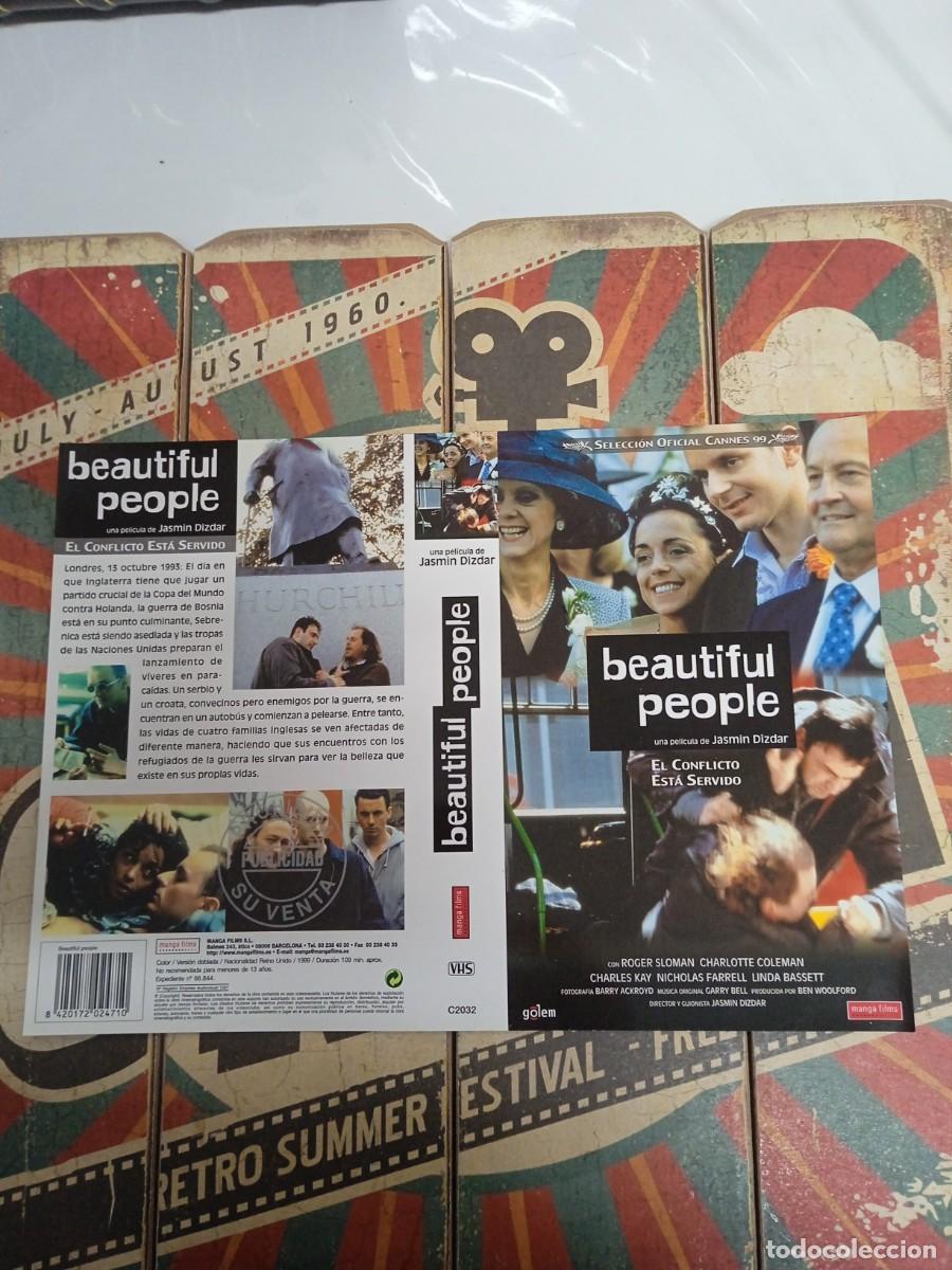 Cinema: Car&aacute;tula VHS Beautiful people