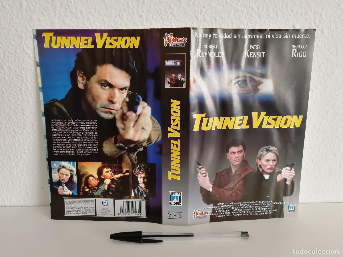 Cine: CARATULA ORIGINAL -A4- TUNNEL VISION - PATSY KENSIT - Foto 1