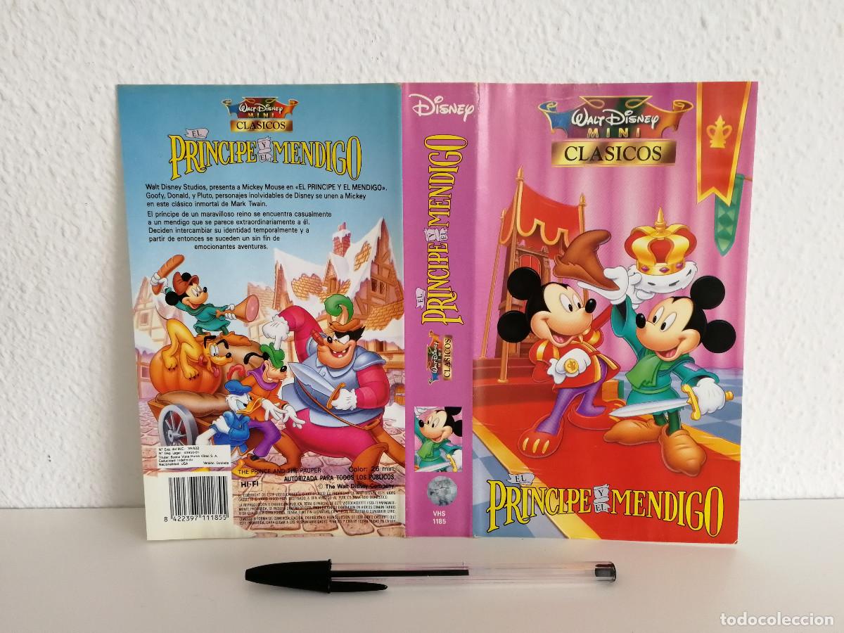 Cinema: CARATULA ORIGINAL -A4- EL PRINCIPE Y EL MENDIGO - WALT DISNEY