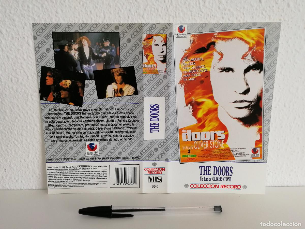 Cine: CARATULA ORIGINAL -A4- THE DOORS - VAL KILMER
