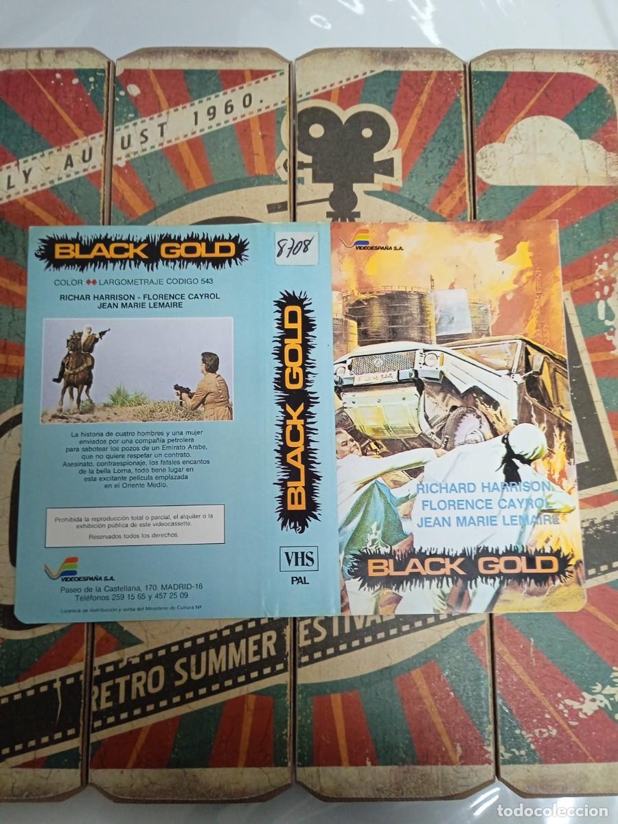 Kino: Car&aacute;tula VHS Black Gold