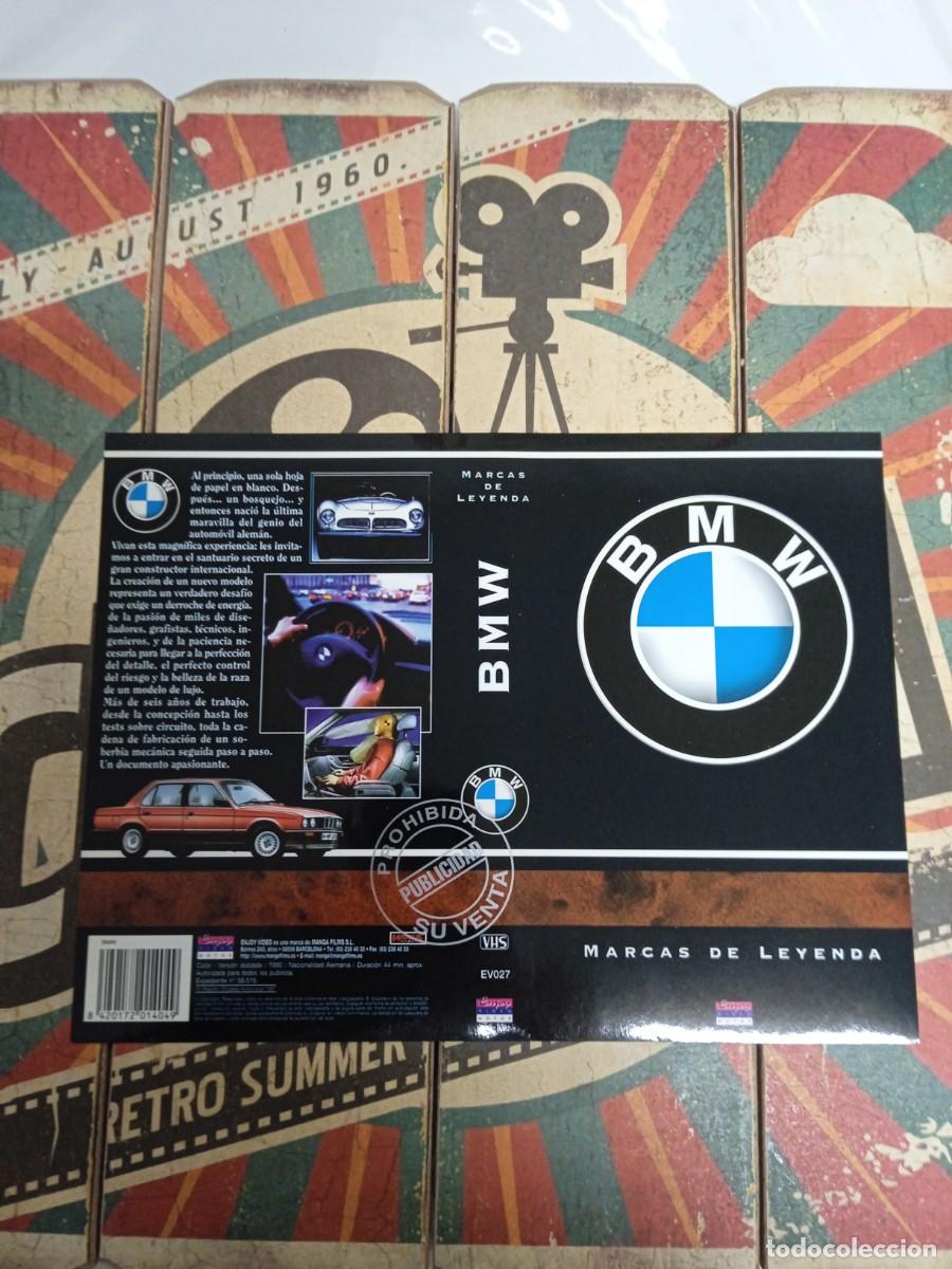 Cine: Car&aacute;tula VHS BMW Marcas de leyenda