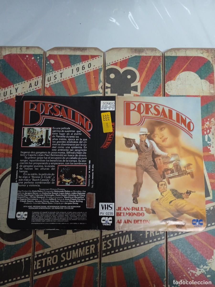 Cinema: Car&aacute;tula VHS Borsalino