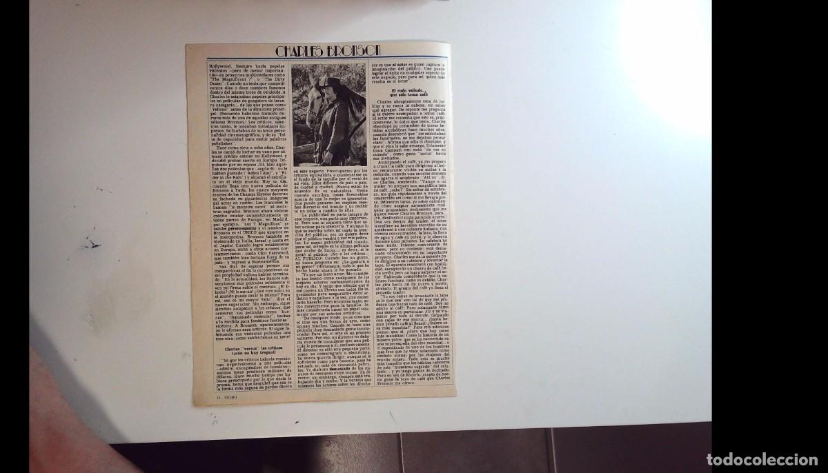 Cin&eacute;ma: CHARLES BRONSON JILL IRELAND