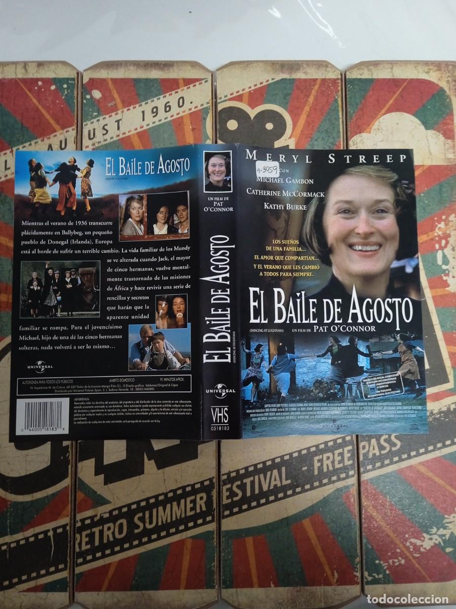 Cinema: Car&aacute;tula VHS El baile de Agosto