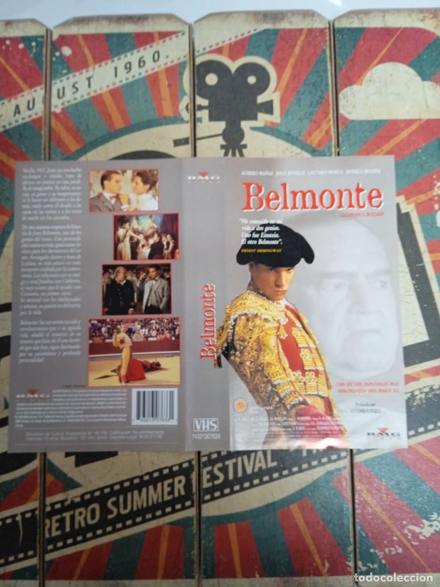Cinema: Car&aacute;tula VHS Belmonte