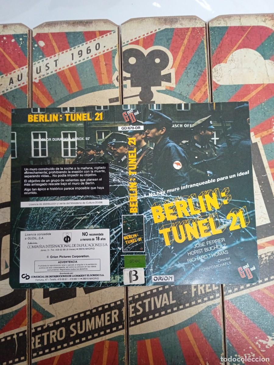 Cine: Car&aacute;tula Beta Berl&iacute;n: T&uacute;nel 21 - Foto 1