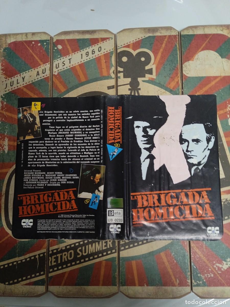Cine: Car&aacute;tula Beta La brigada homicida - Foto 1