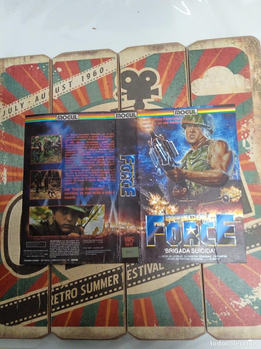 Cinema: Car&aacute;tula VHS La brigada suicida Special force