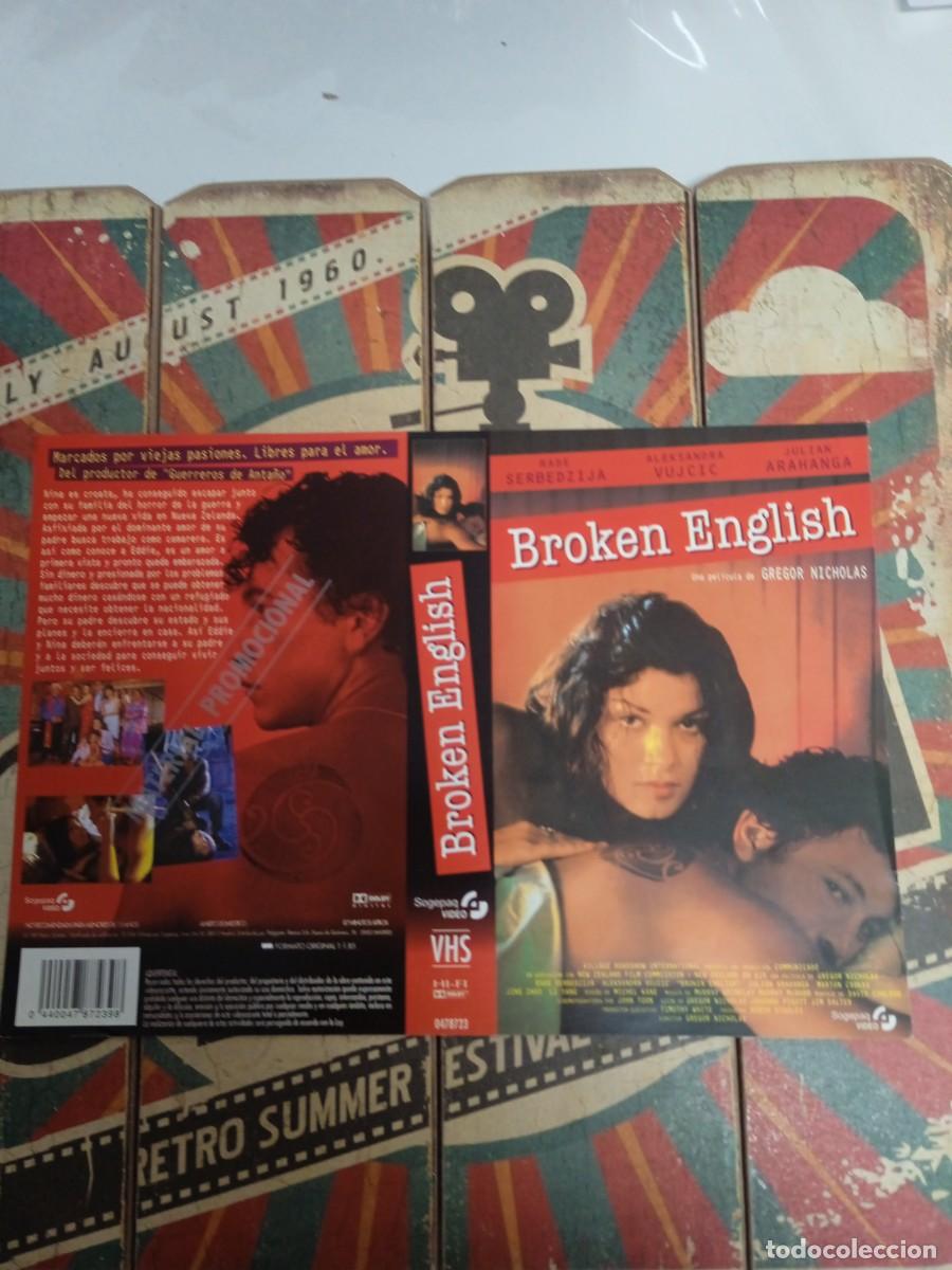 Cinema: Car&aacute;tula VHS Broken english