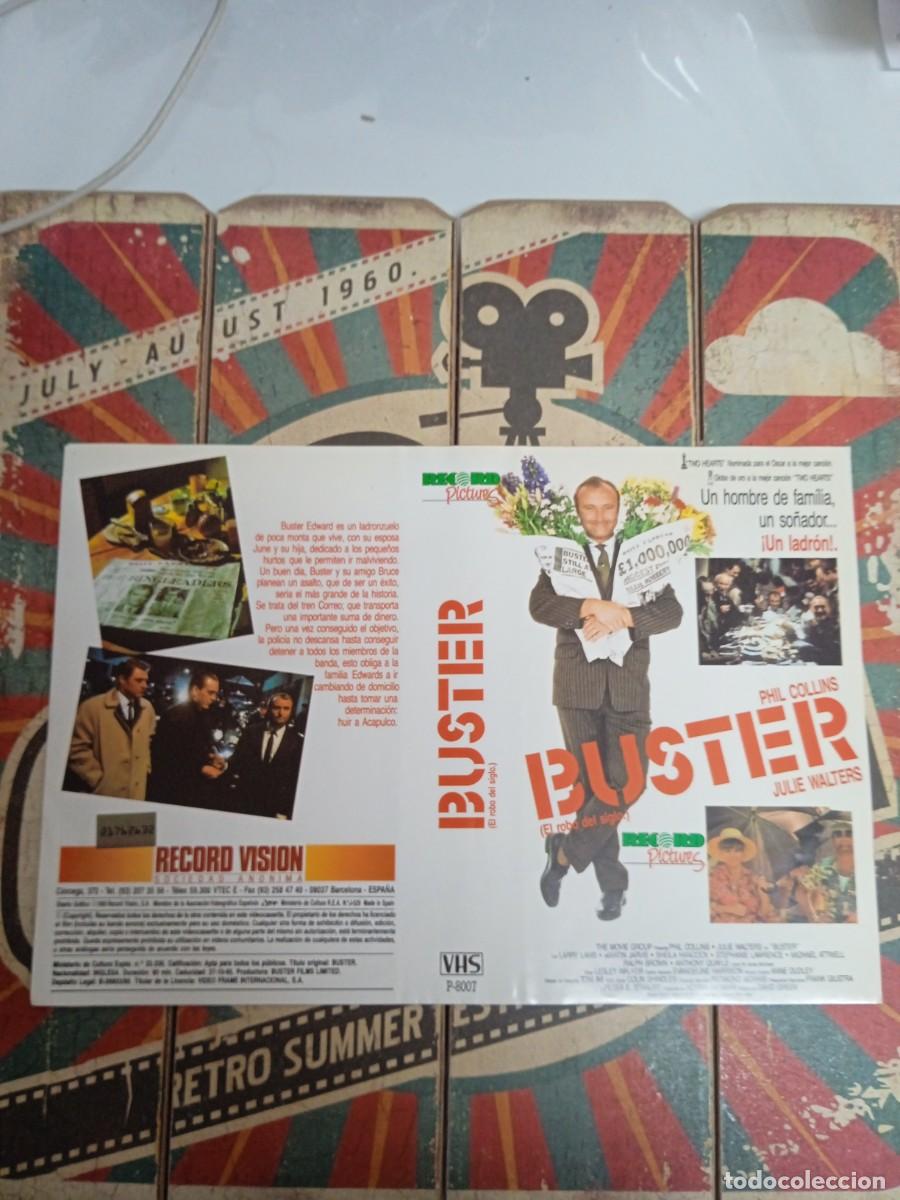 Cinema: Car&aacute;tula VHS Buster