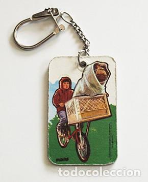 Cine: ANTIGUO LLAVERO ET Y ELLIOTT EN BICI - PHOSKITOS -DE PEL&Iacute;CULA DE STEVEN SPIELBERG E.T EXTRATERRESTRE