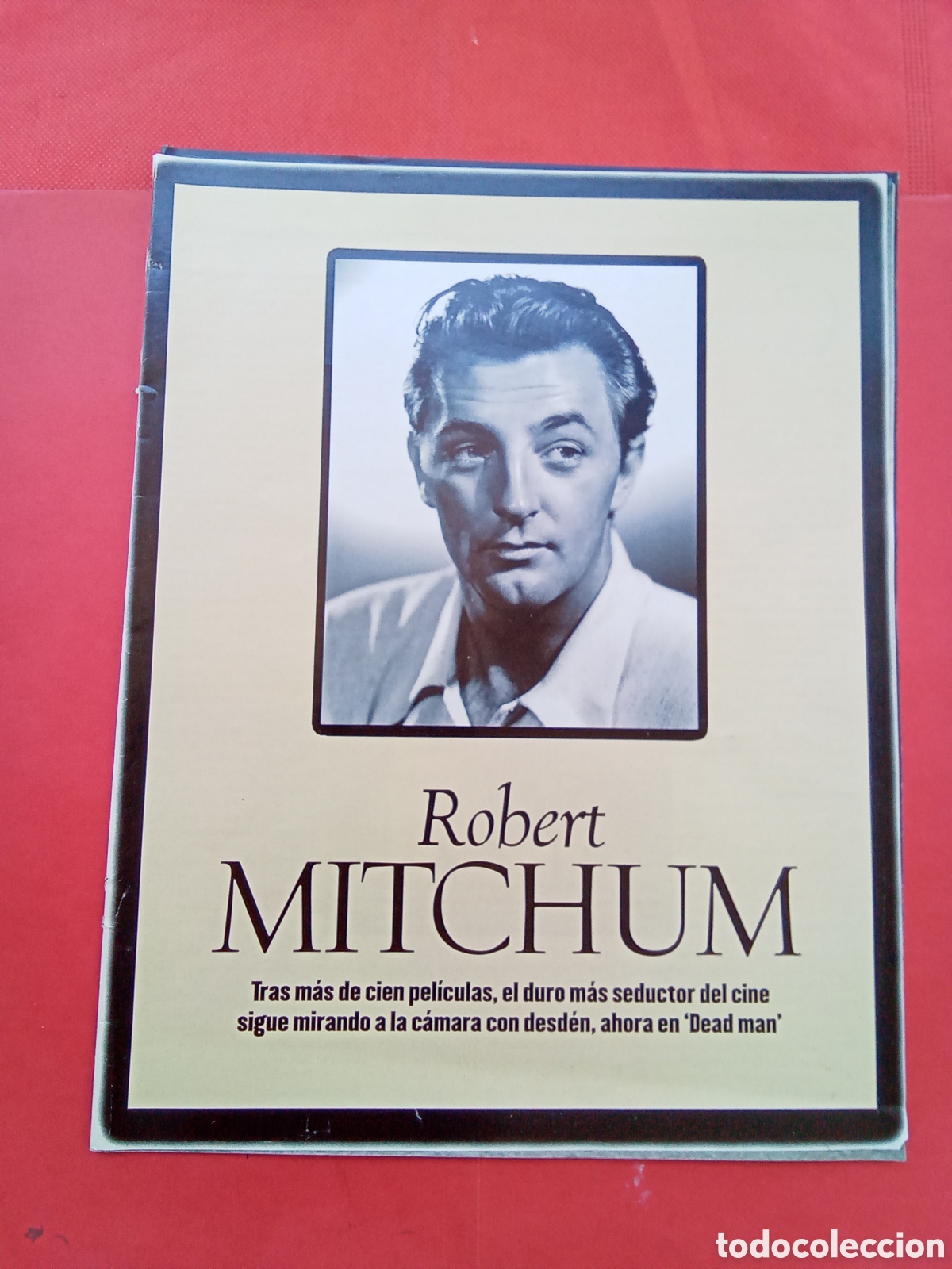 Cinema: CINE . ALBUM DE ROBERT ,ITCHUM .4 HOJASN