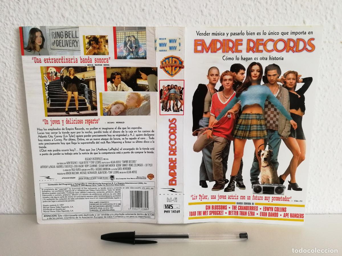Cinema: CARATULA ORIGINAL -A4- EMPIRE RECORDS - LIV TYLER