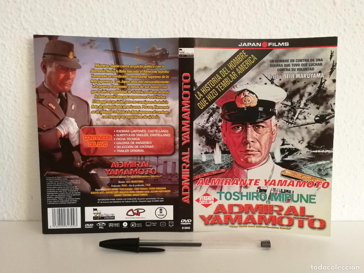 Cinema: CARATULA ORIGINAL -A4- ADMIRAL YAMAMOTO - CINE BELICO - TOSHIRO MIFUNE