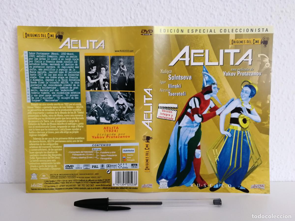 Cinema: CARATULA ORIGINAL -A4- AELITA - CINE MUDO