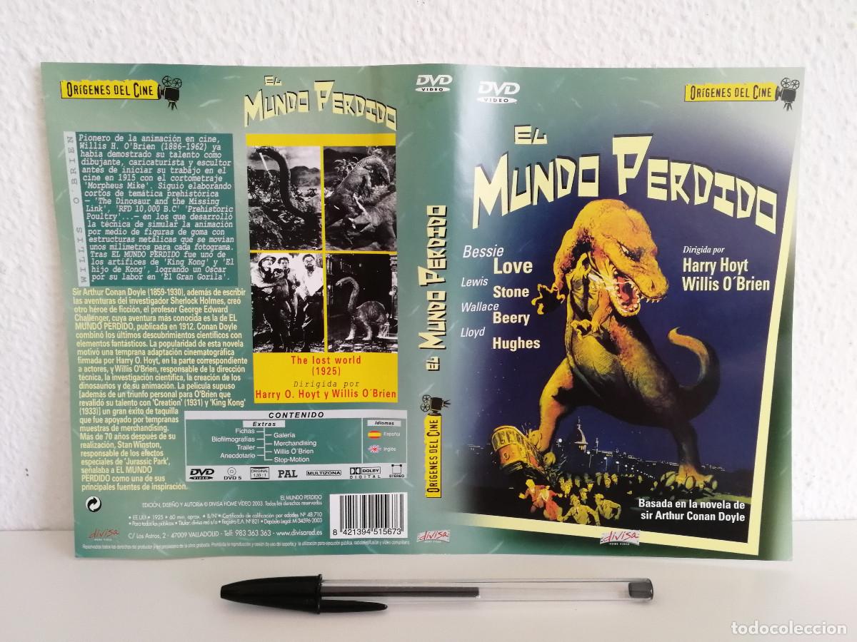 Cinema: CARATULA ORIGINAL -A4- EL MUNDO PERDIDO - CINE MUDO