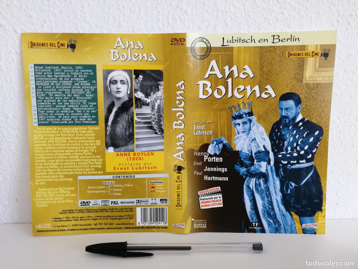 Cinema: CARATULA ORIGINAL -A4- ANA BOLENA- CINE MUDO