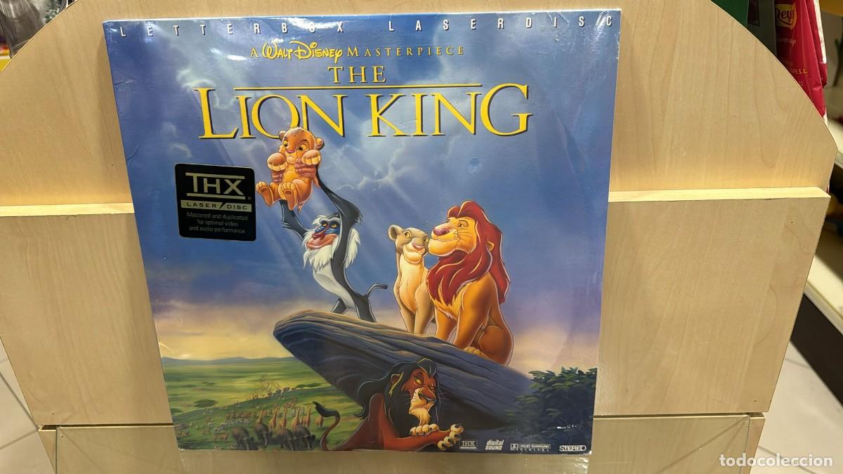 Cine: LaserDisc Covers The Lion King (EL REY LE&Oacute;N) NUEVO