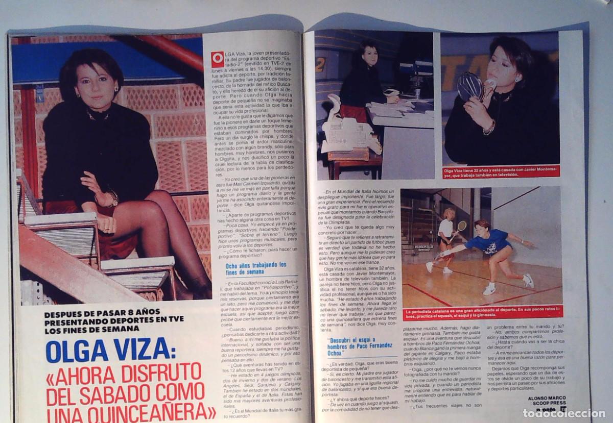 Cinema: OLGA VIZA 1991 ENTREVISTA