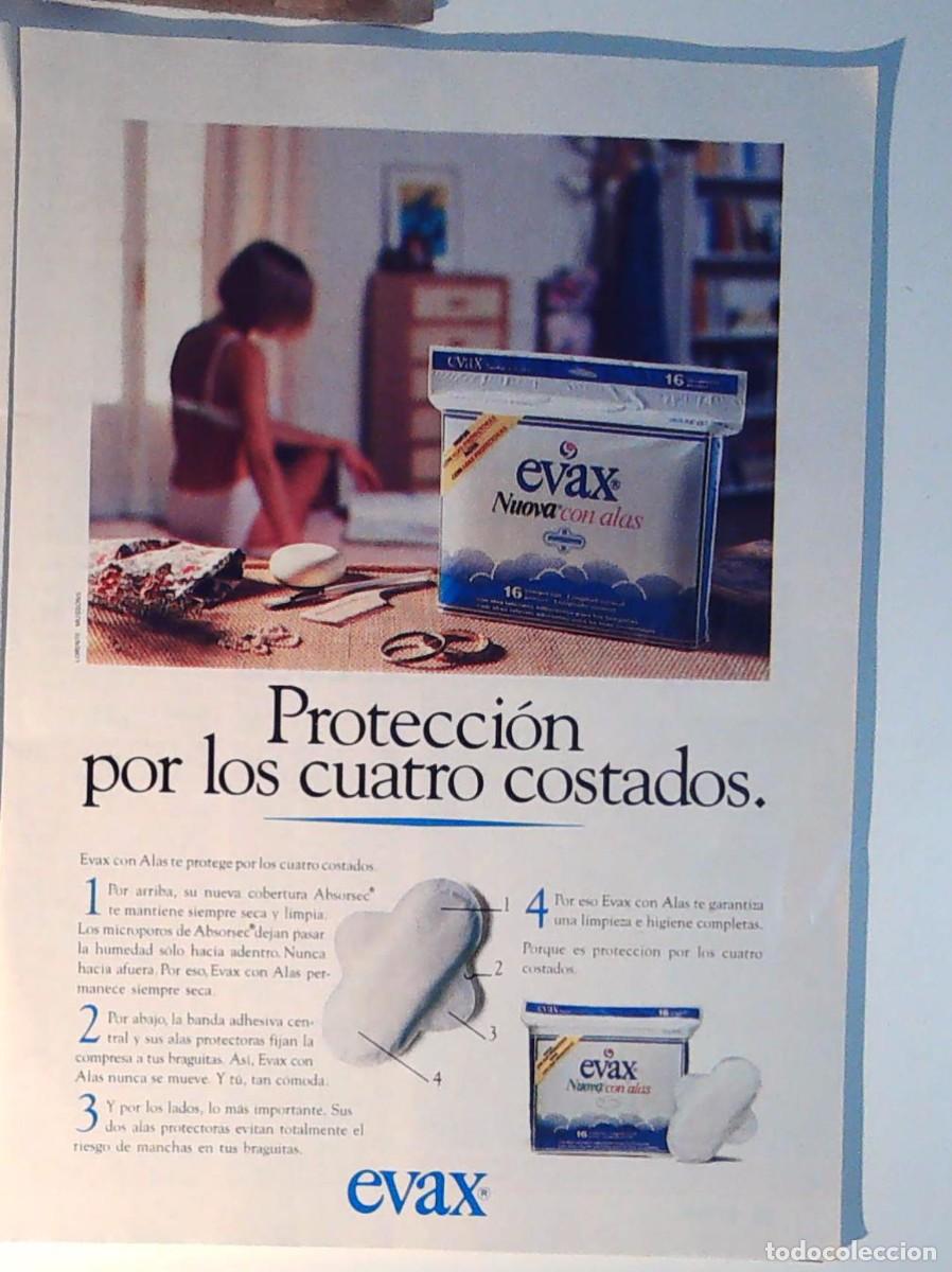 Cinema: EVAX COMPRESAS ANUNCIO PUBLICIDAD