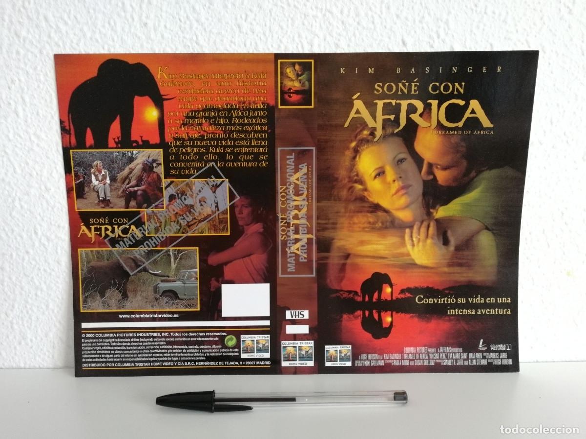 Cinema: CARATULA ORIGINAL - SO&Ntilde;E CON AFRICA - KIM BASINGER