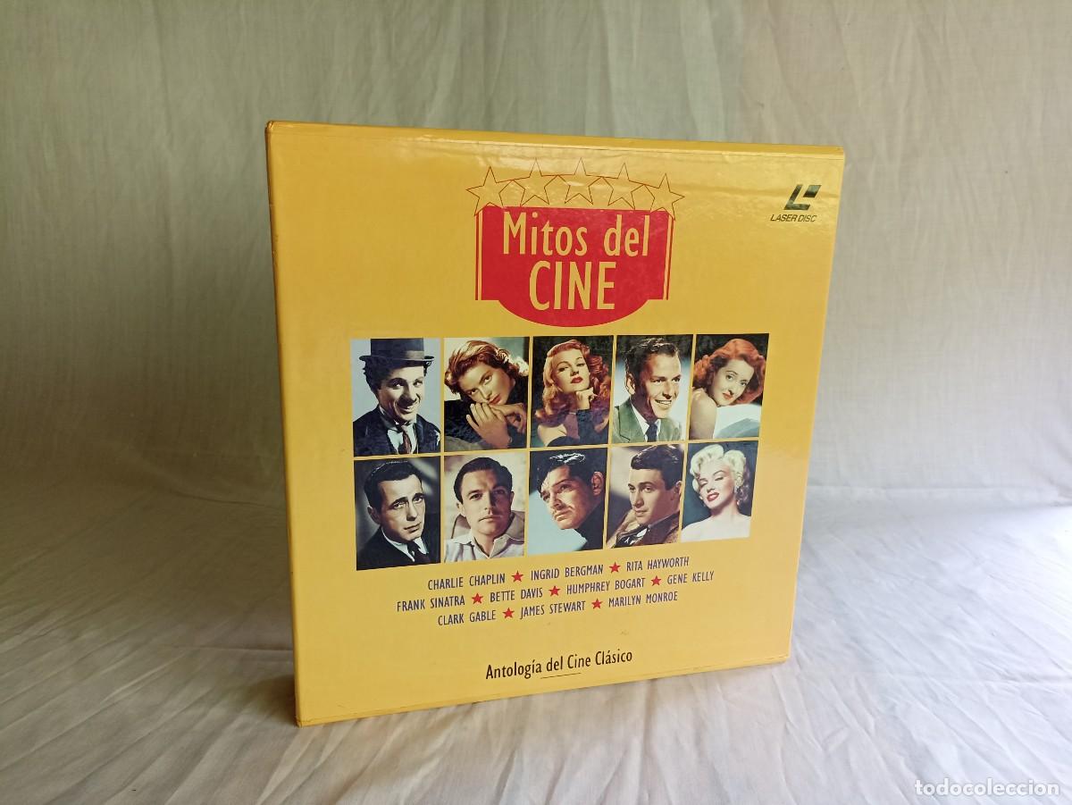 Cine: Caja para laser disc mitos del cine - Foto 1