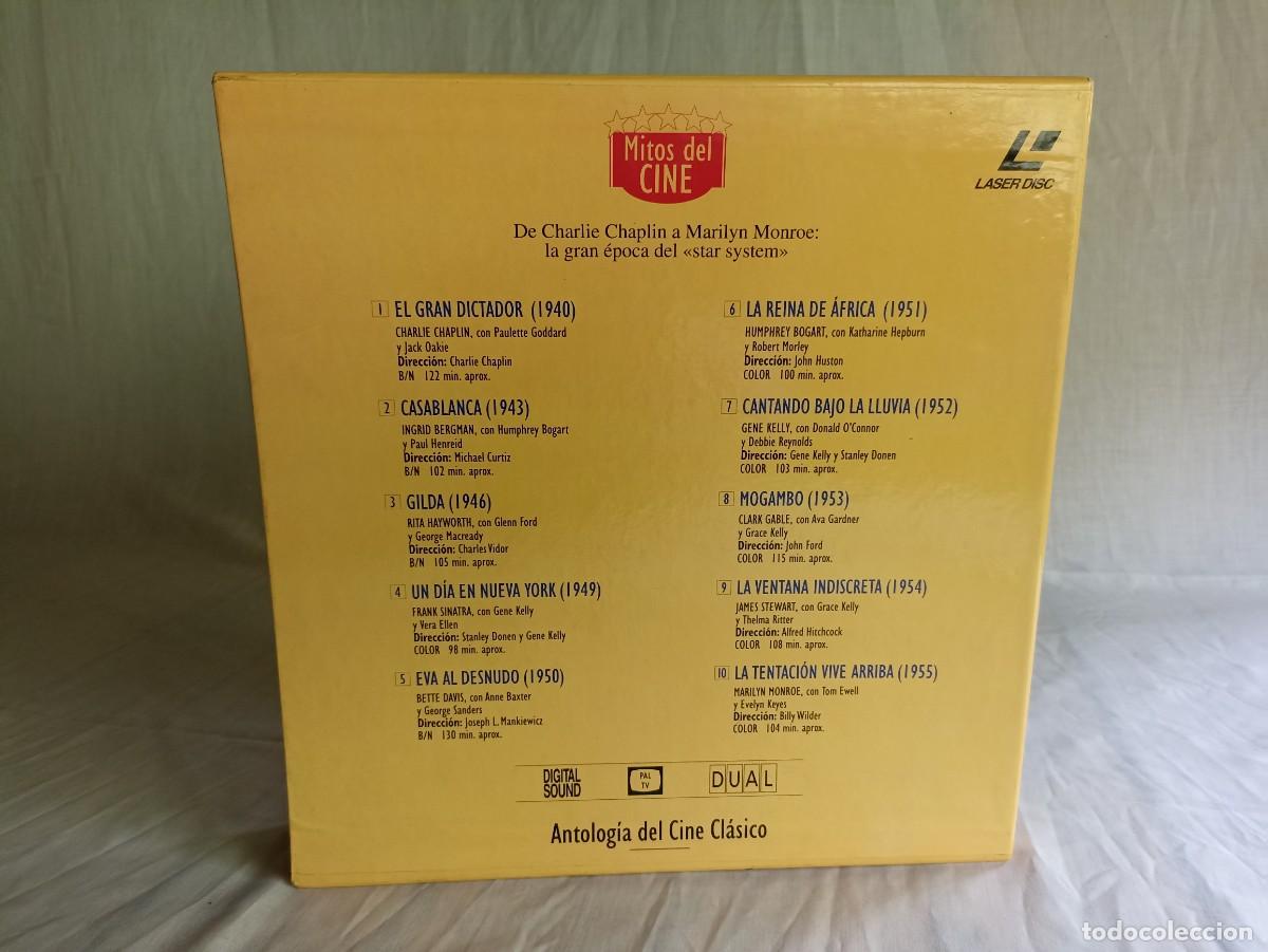 Cine: Caja para laser disc mitos del cine - Foto 3