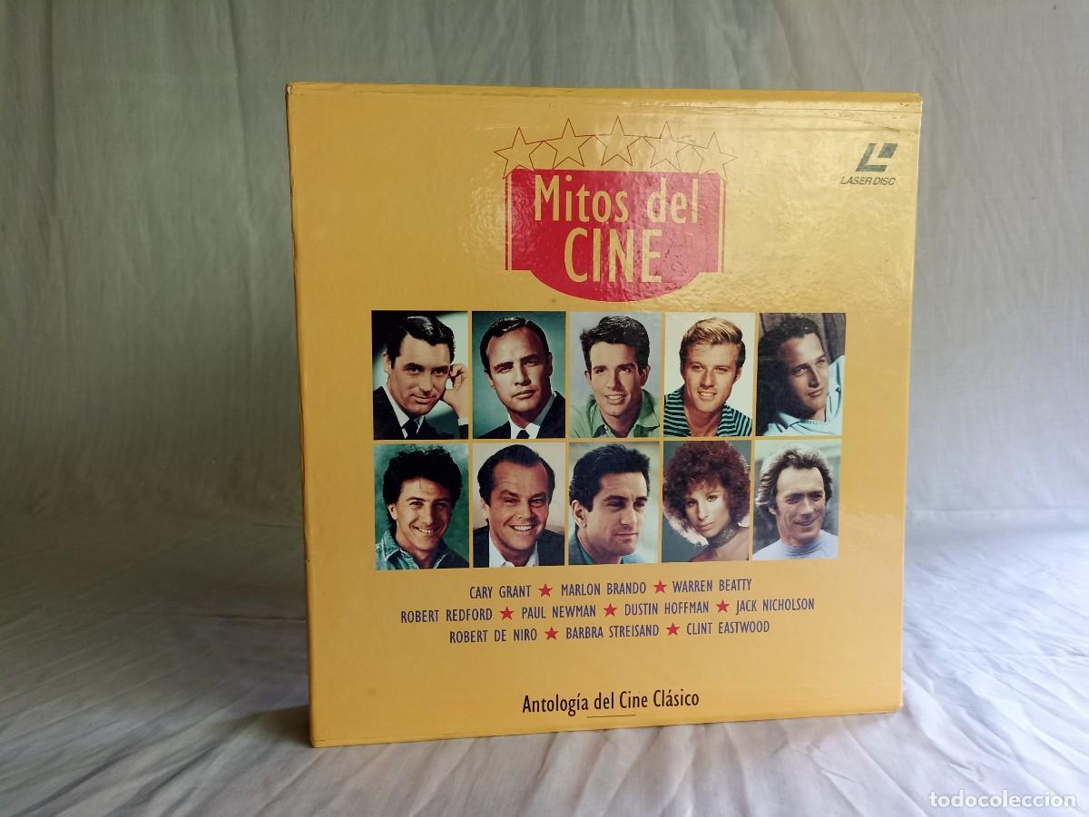Cine: Caja para laser disc mitos del cine - Foto 1