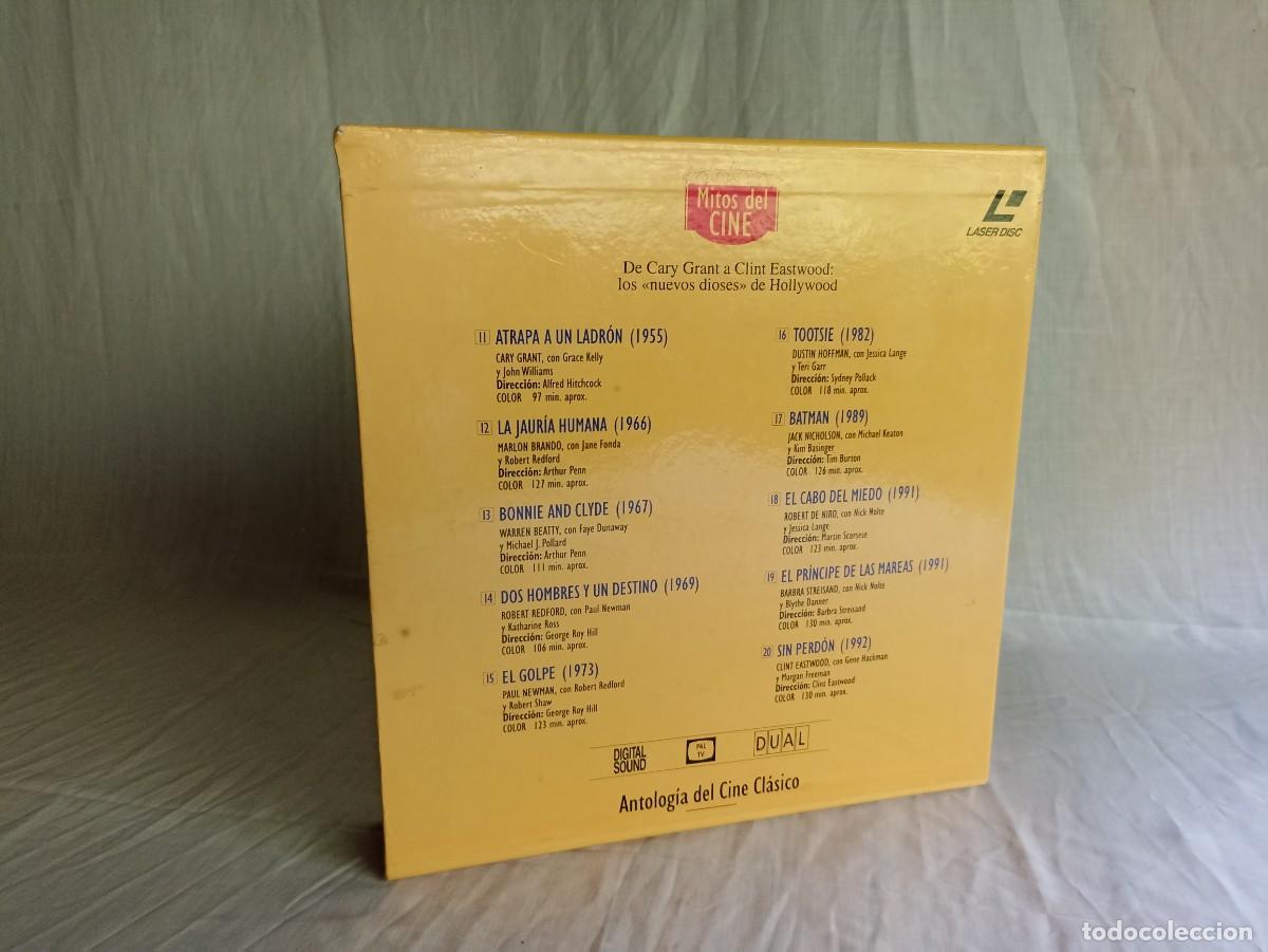 Cine: Caja para laser disc mitos del cine - Foto 3