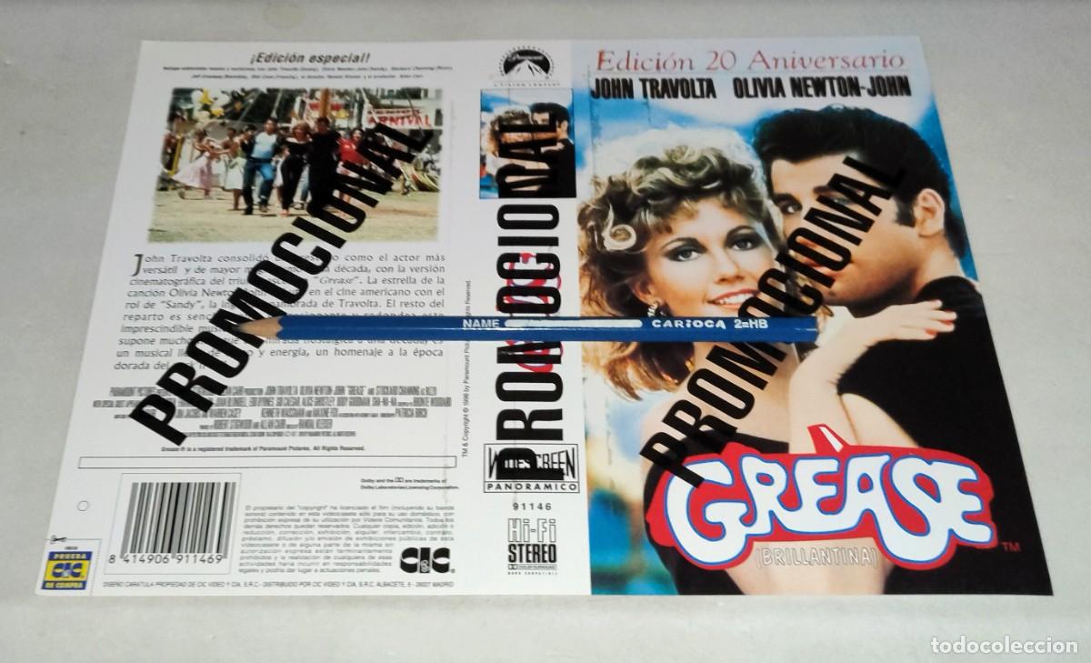 Cin&eacute;ma: CAR&Aacute;TULA VHS &bull; GREASE (BRILLANTINA)