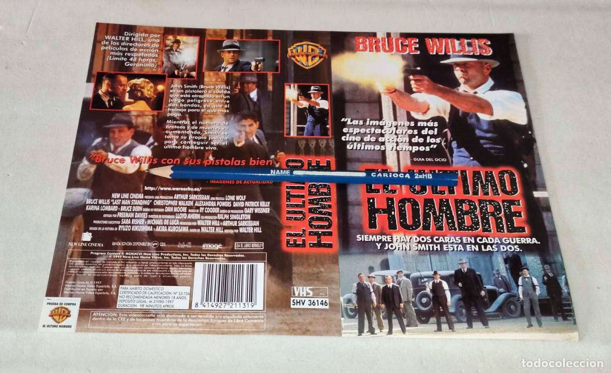 Cin&eacute;ma: CAR&Aacute;TULA VHS &bull; EL &Uacute;LTIMO HOMBRE