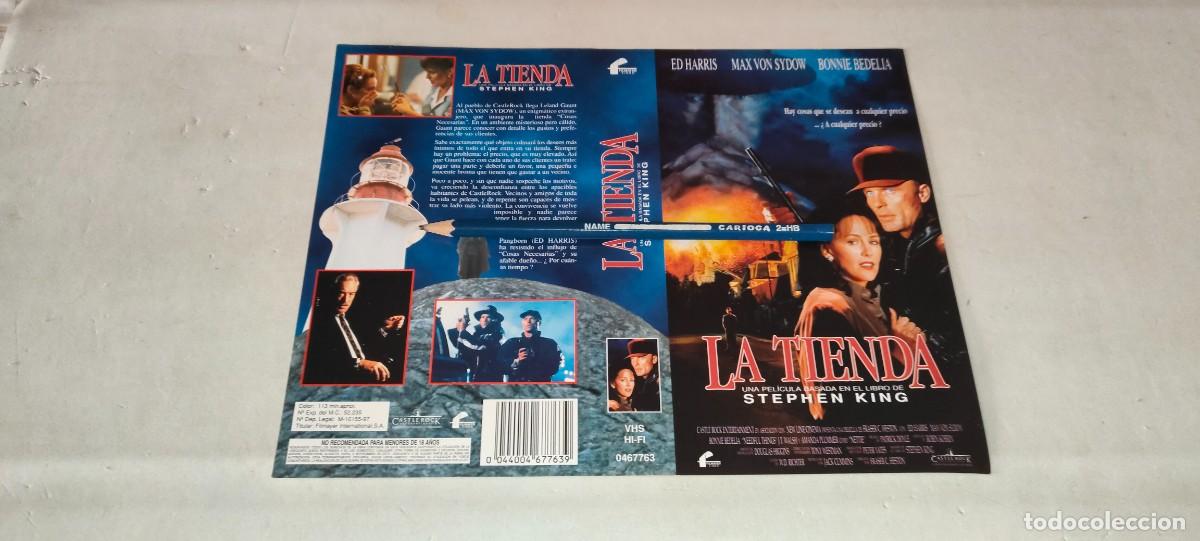 Cin&eacute;ma: CAR&Aacute;TULA VHS &bull; LA TIENDA (STEPHEN KING)
