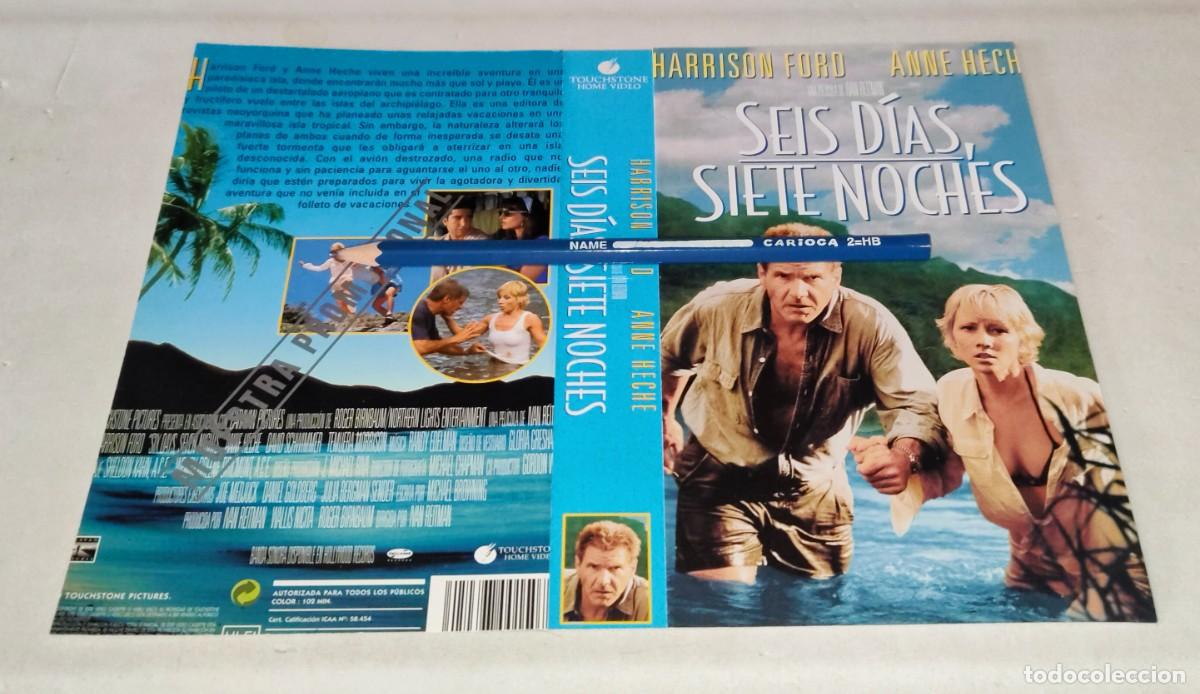 Cin&eacute;ma: CAR&Aacute;TULA VHS &bull; SEIS D&Iacute;AS, SIETE NOCHES - HARRISON FORD