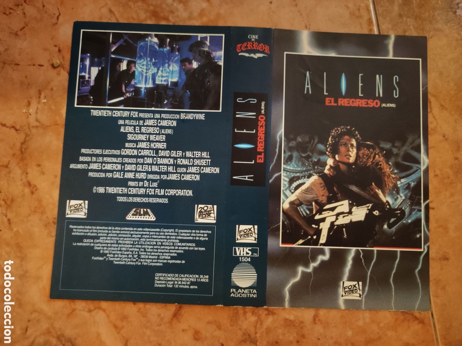 Cine: Pel&iacute;cula Aliens el regreso