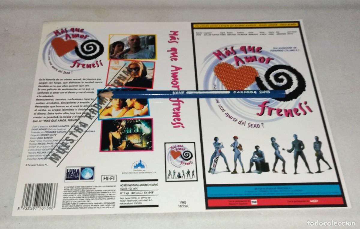 Cin&eacute;ma: CAR&Aacute;TULA VHS &bull; M&Aacute;S QUE AMOR, FRENES&Iacute;