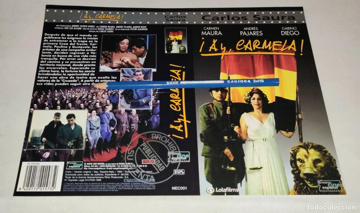 Cin&eacute;ma: CAR&Aacute;TULA VHS &bull; &iexcl;AY, CARMELA! (CARLOS SAURA)
