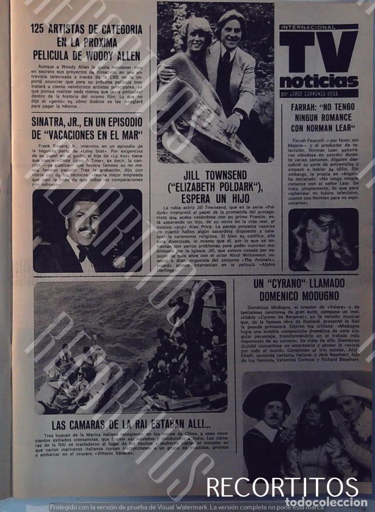 Kino: domenico modugno farrah fawcett los angeles de charlie jill townsend sinatra en vacaciones en el mar