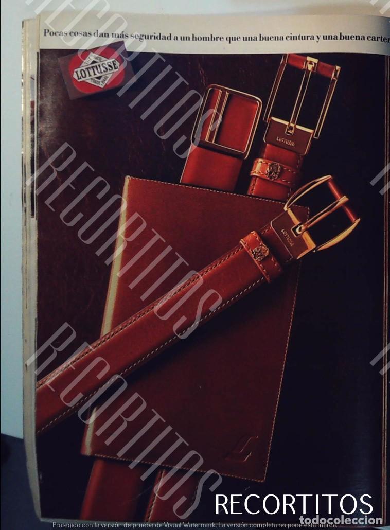 Cin&eacute;ma: LOTUSSE CALZADOS ANUNCIO PUBLICIDAD