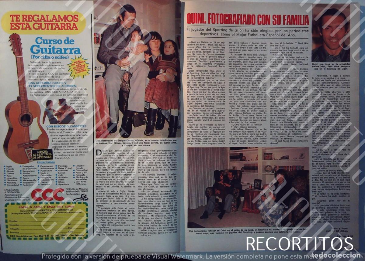 Cinema: quini fc barcelona CON SU FAMILIA