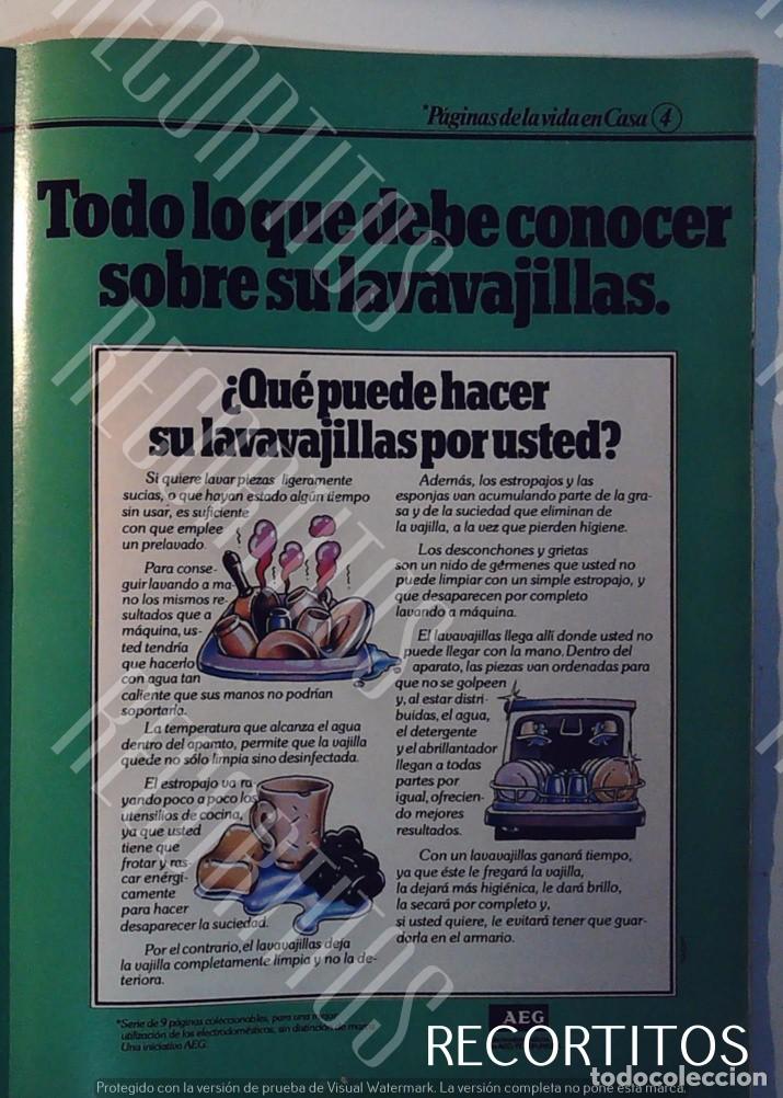 Cin&eacute;ma: aeg lavavajillas publicidad