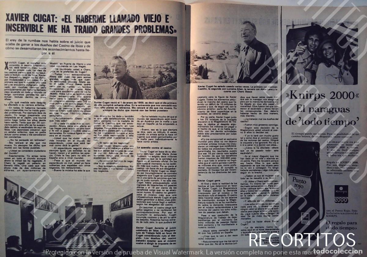 Cinema: XAVIER CUGAT EL REY DE LA RUMBA CATALANA GANA JUICIO AL CASINO DE IBIZA