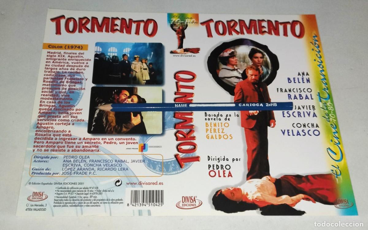 Cin&eacute;ma: CAR&Aacute;TULA VHS &bull; TORMENTO (1974) PEDRO OLEA