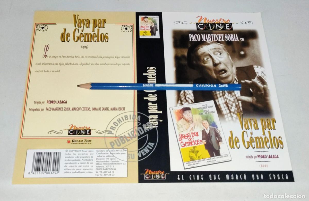 Cin&eacute;ma: CAR&Aacute;TULA VHS &bull; VAYA PAR DE GEMELOS - PACO MART&Iacute;NEZ SORIA