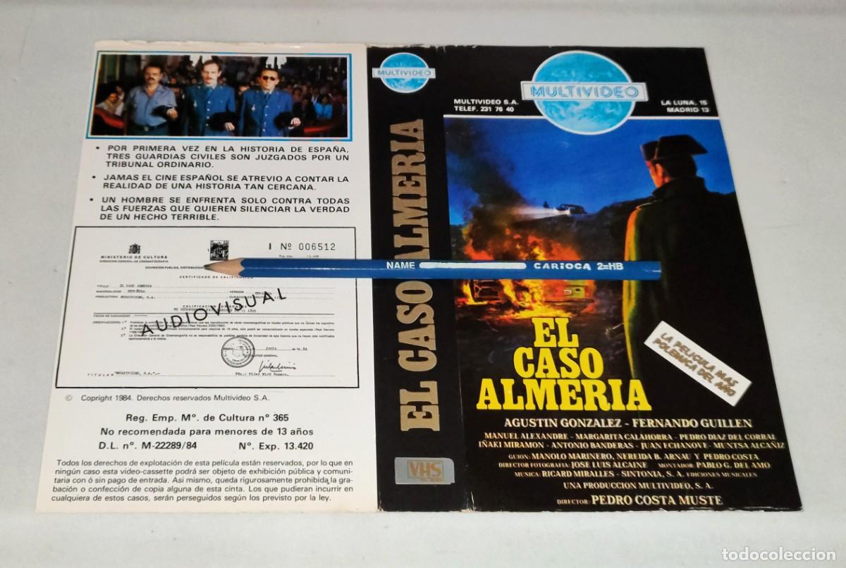 Cin&eacute;ma: CAR&Aacute;TULA VHS &bull; EL CASO ALMER&Iacute;A - PEDRO COSTA