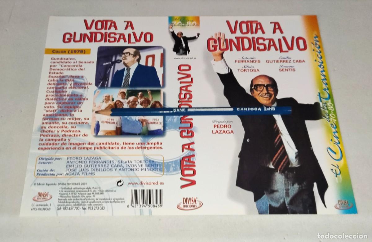Cin&eacute;ma: CAR&Aacute;TULA VHS &bull; VOTA A GUNDISALVO - PEDRO LAZAGA