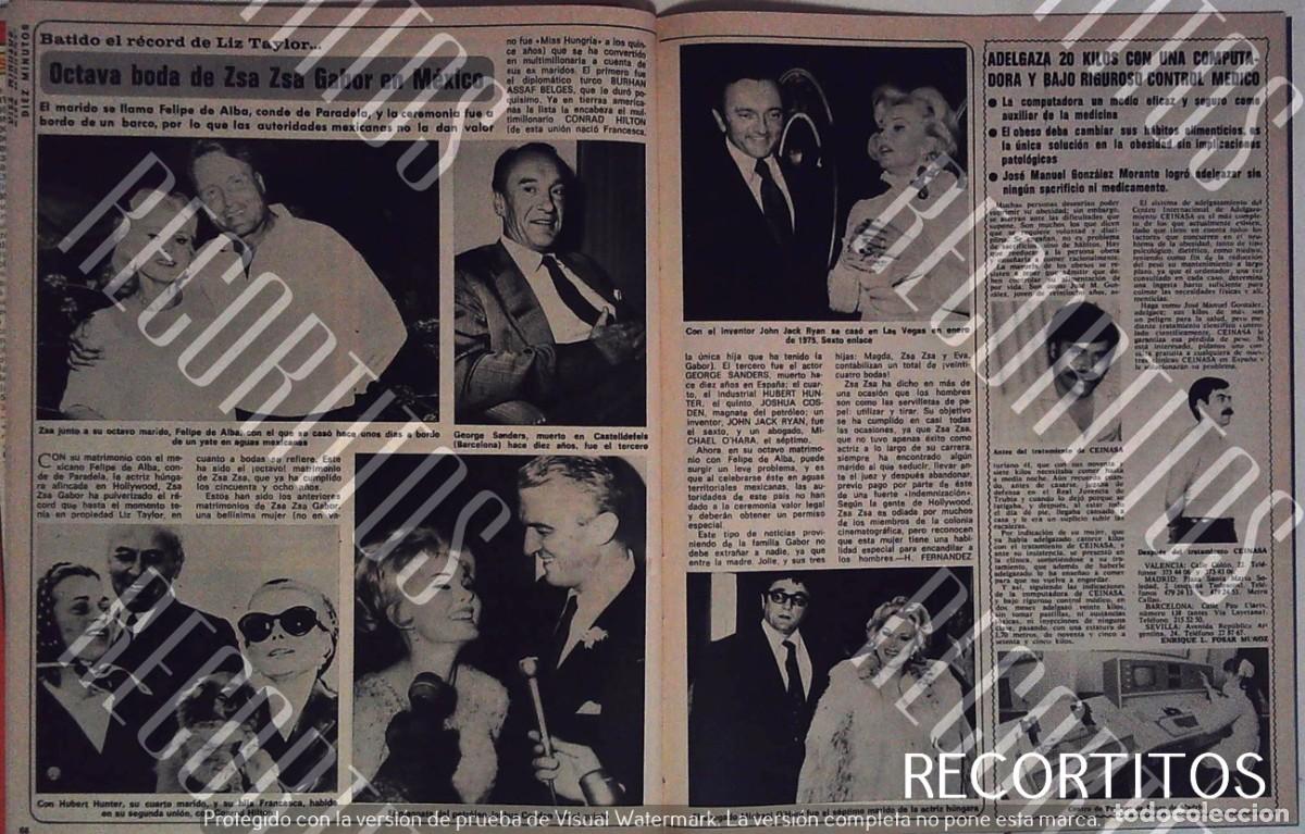 Cin&eacute;ma: ZSA ZSA GABOR OCTAVA BODA