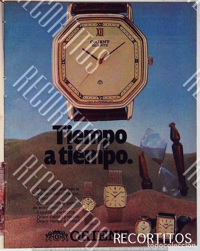 Cine: ORIENT RELOJ ANUNCIO PUBLICIDAD - Foto 1